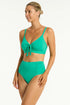 Sea Level Essentials Edit High Waist Gathered Side Pant